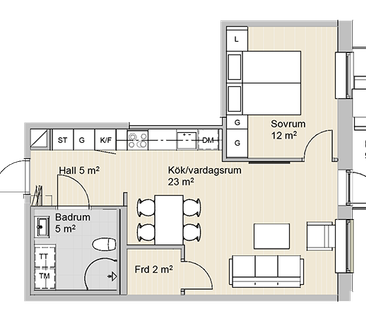 LÄGENHET B 1404 - Foto 1