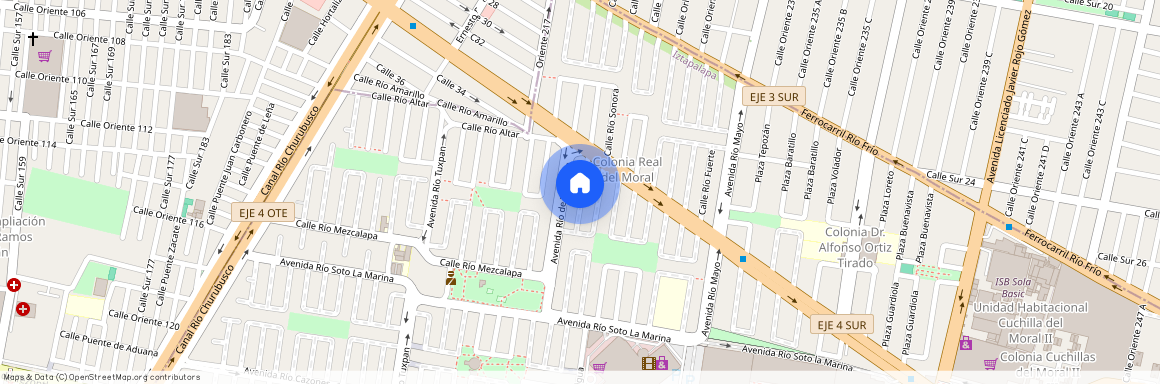 RIO DEL ORO, Colonia Real del Moral, C.P. 09010, Df / Cdmx