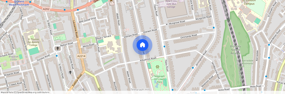 Erlanger Road, New Cross, SE14