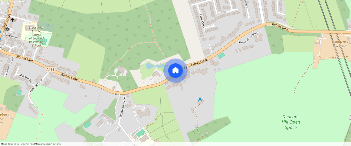 Barnet Lane, Elstree, WD6