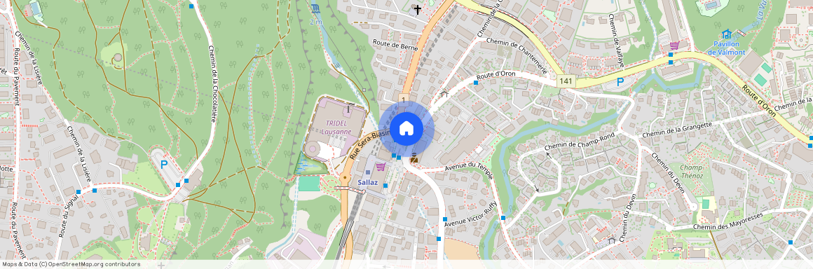 Route d' Oron 1, Lausanne Sallaz