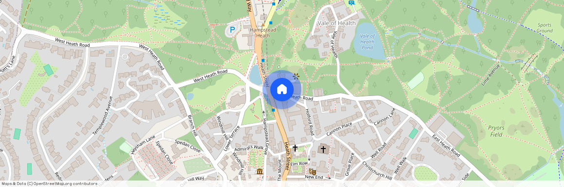 East Heath Road, Hampstead, NW3