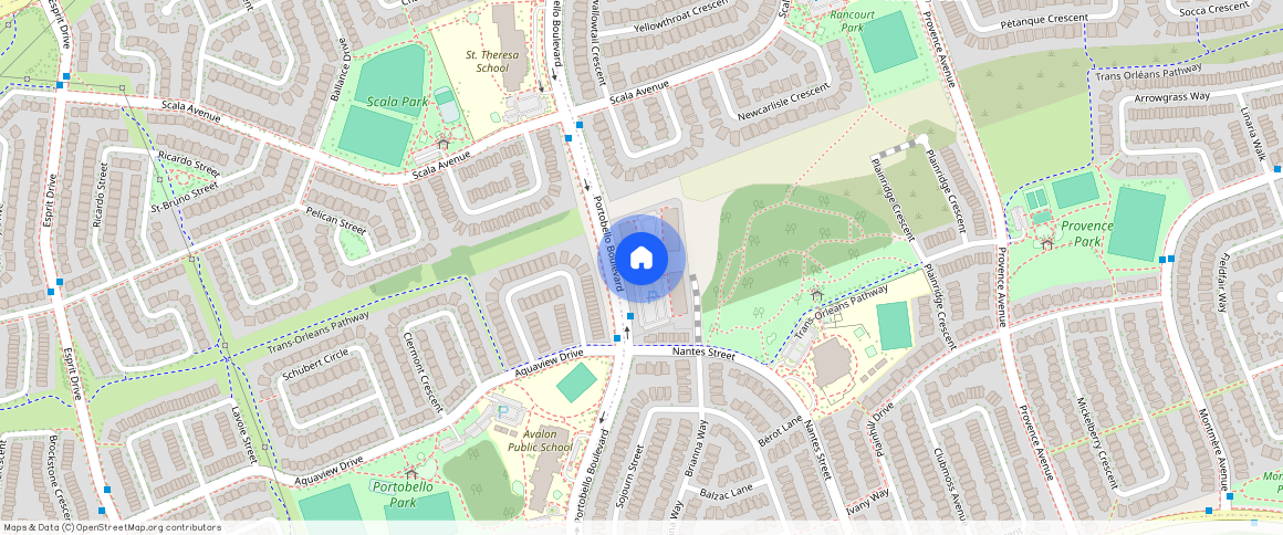 2045, 2055 and ** Portobello Blvd., Orléans, Ottawa, ON