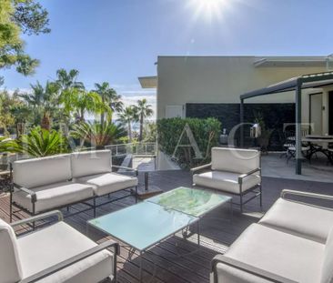 SUPER CANNES VILLA CONTEMPORAINE VUE MER CONTEMPORAINE A LOUER - Photo 5