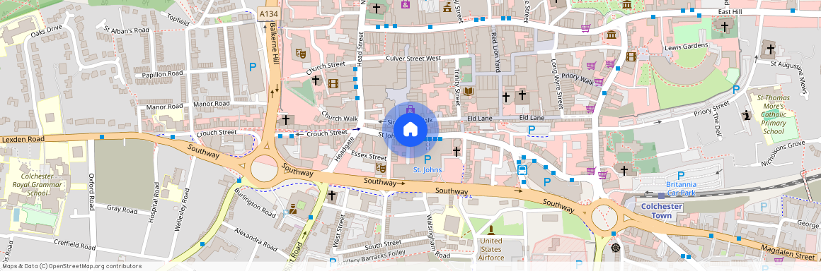 St Johns Street, Colchester, Essex, CO2