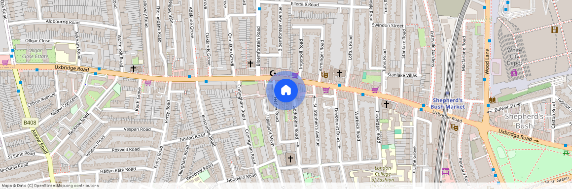 Uxbridge Road, Shepherd's Bush, London, W12