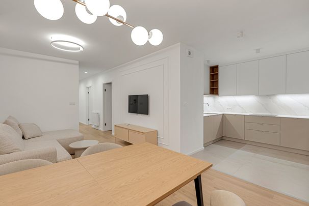 2 pokoje + salon z kuchnią, balkon, 68,25m². - Photo 1