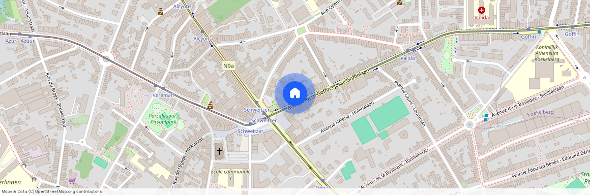 Avenue Josse Goffin 133 22, 1082 Berchem-Sainte-Agathe, België