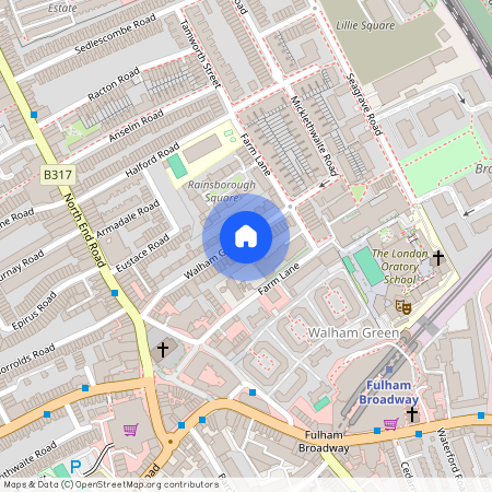 Walham Grove, Fulham, London