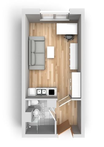 1-Raum-Wohnung Straße der Befreiung 16 - Photo 2