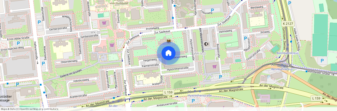 Kakteenweg 1 ·, 06122, Halle (Saale), 5. Etage ·, Nördliche Neustadt