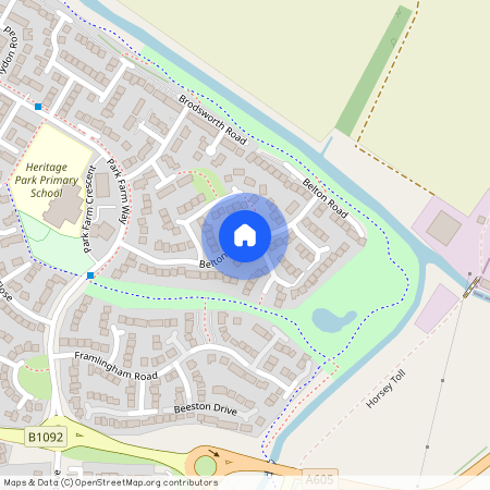 Belton Road, Park Farm, Peterborough, PE2 8US