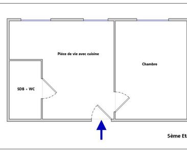 APPARTEMENT T2 A LOUER - Photo 5