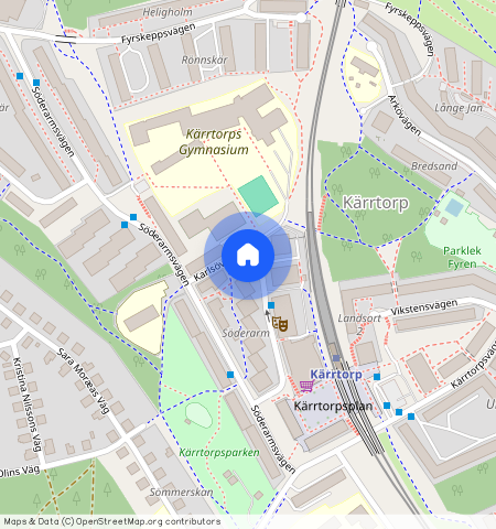 Lågskärsvägen **, Kärrtorp