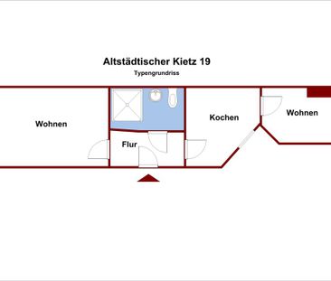 Altstädtischer Kietz: 2-Zimmer-Wohnung im EG nahe Havel - Photo 2