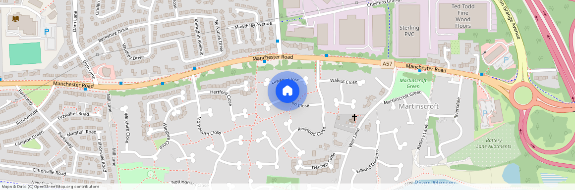 Lawson Close, Woolston, Warrington, WA1