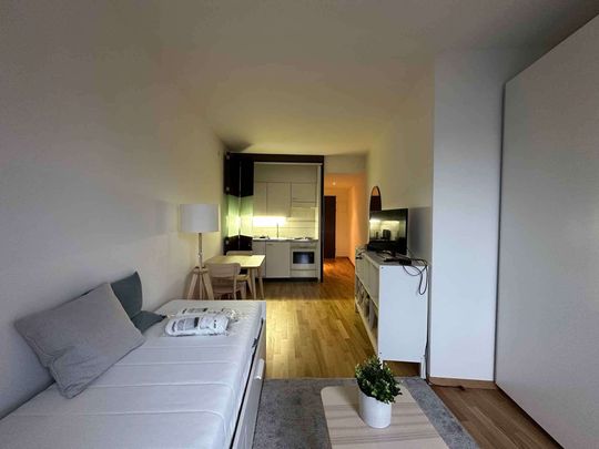 Studio meublé en attique Centre Ville - Photo 1