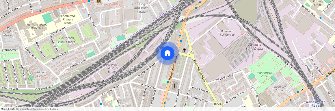 Broughton Street, Battersea, SW8, London