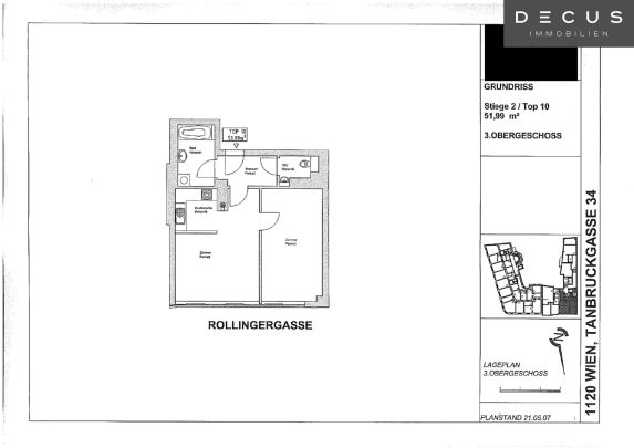 AB SOFORT VERFÜGBAR | 2-ZIMMER-WOHNUNG IN MEIDLING | GEPFLEGTE WOHNANLAGE - Foto 1