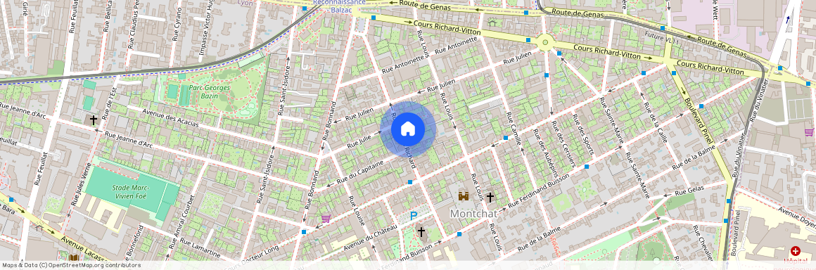 25 / 27 RUE CHARLES RICHARD, LYON 3EME ARRONDISSEMENT Richard Vitton-Docteur Long