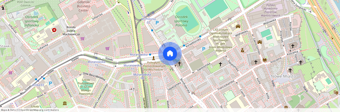 ul. Bonifraterska, Nowe Miasto, Śródmieście, Warszawa, mazowieckie