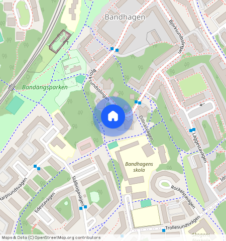 Björksundsslingan **, Bandhagen