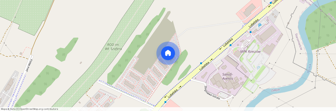 ul. Lubelska, Staromieście, Rzeszów, podkarpackie