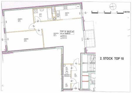AHORNERGASSE/ NEUBAUGASSE - Schicke 3-Zimmer Neubauwohnung mit Balkon in Traumlage - Photo 5