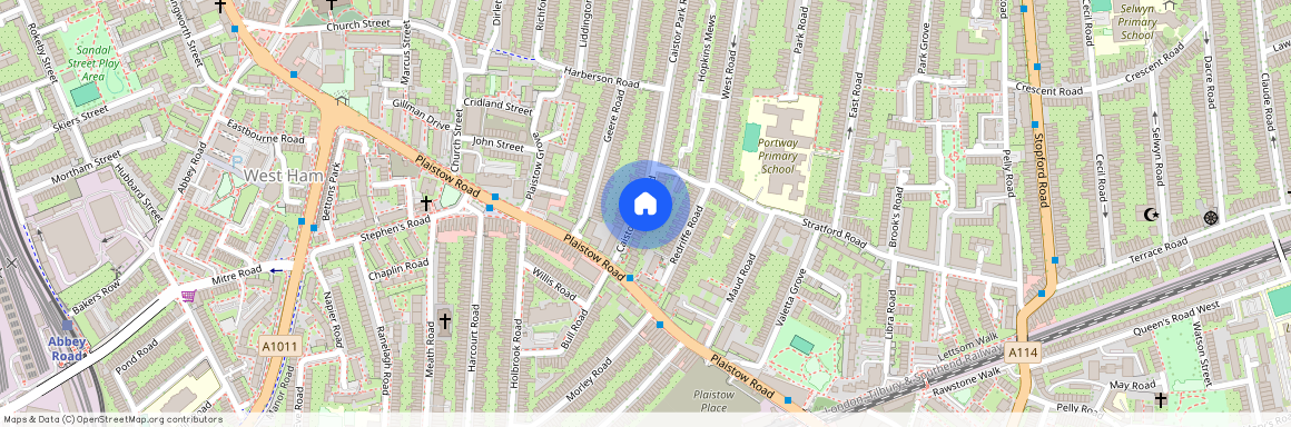Caistor Park Road, Stratford, E15