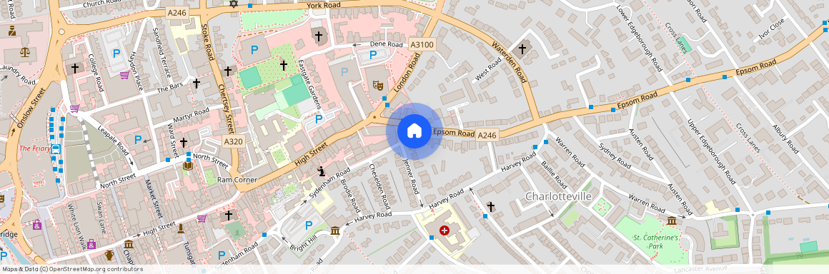 1 Jenner Road, Guildford, GU1 3PH, Surrey