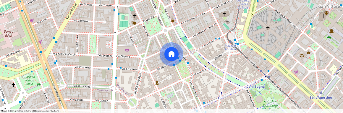 Via Sant'Eusebio, Milan, Lombardy 20144