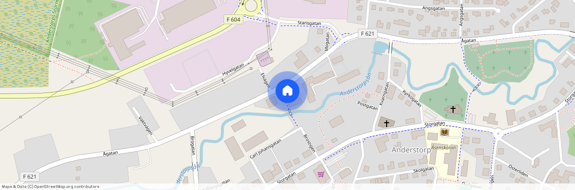 Ågatan 54, Anderstorp, Jönköping, Gislaved, Ågatan 54 A