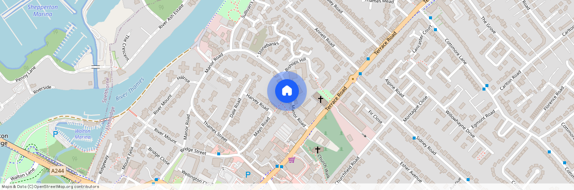 Thames Walk, 55 Manor Road, Walton-on-Thames, Surrey, KT12