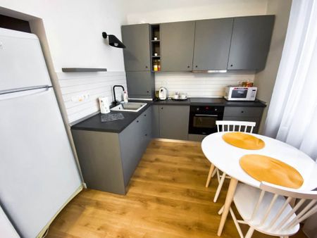 Luxury apartment for rent in Cluj, near the University of Medicine and Pharmacy, Samuil Micu street, with bedroom, livingroom, kitchen and bathroom - Fotografie 4
