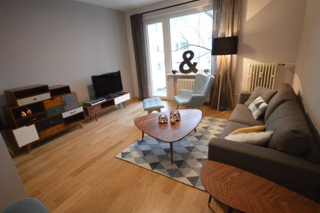 City-Residence: Elegant möblierte 3-Zi.-Wohnung mit Balkon nahe Grüneburgweg - Photo 3