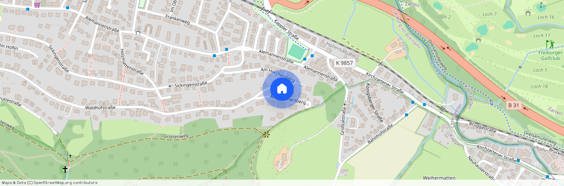 Am Hörchersberg 11, 79117 Baden-Württemberg - Freiburg im Breisgau