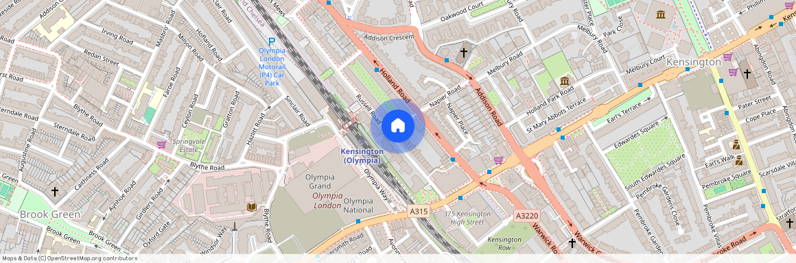 Russell Road, Holland Park, W14