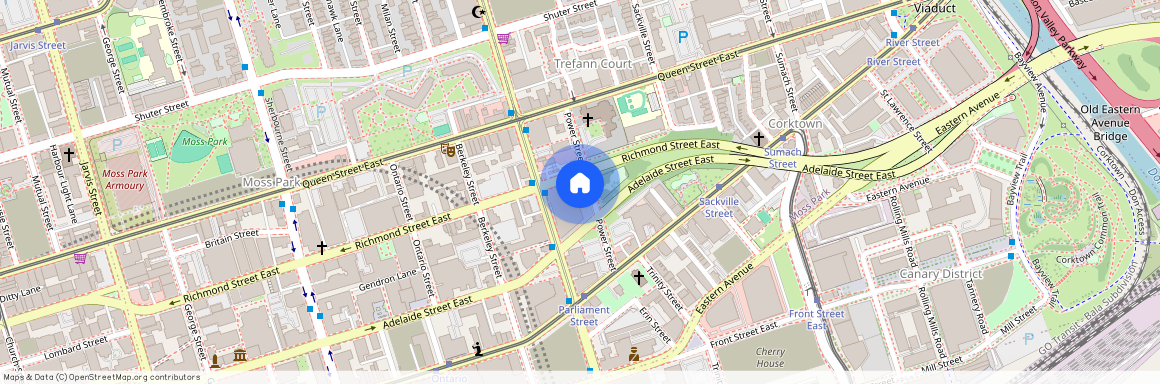 50 Power St., Toronto, Toronto, Toronto, M5A 1K9