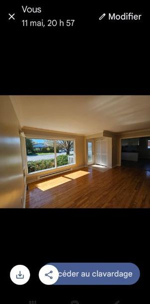 4 1/2 rez de chaussé maison - Photo 1