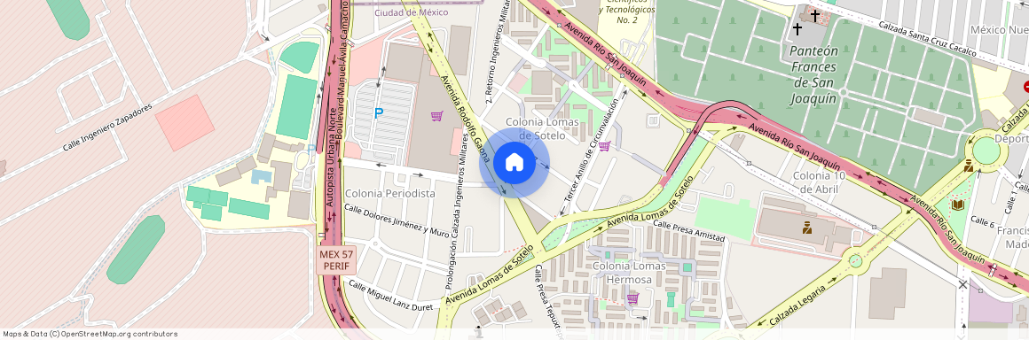 Colonia Lomas de Sotelo, C.P. 11200, Df / Cdmx