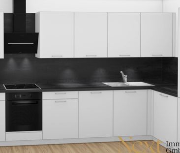 Moderne 2-Zimmer-Wohnung mit Balkon und nagelneuer Einbauküche im Z... - Foto 3