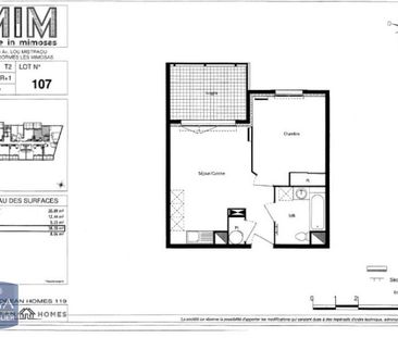 Appartement 2 Pièces 38 m² - Photo 1