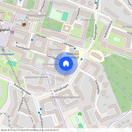 Svartågatan 40, Bagarmossen