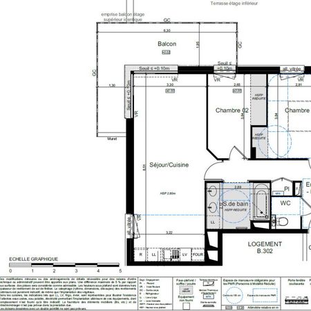 Appartement T3 à louer - 64 m² - Photo 4