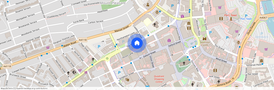 The Kingsway, Swansea, SA1