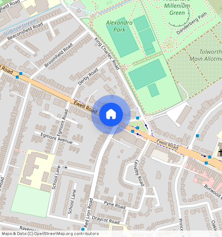 Ewell Road, Surbiton, KT6