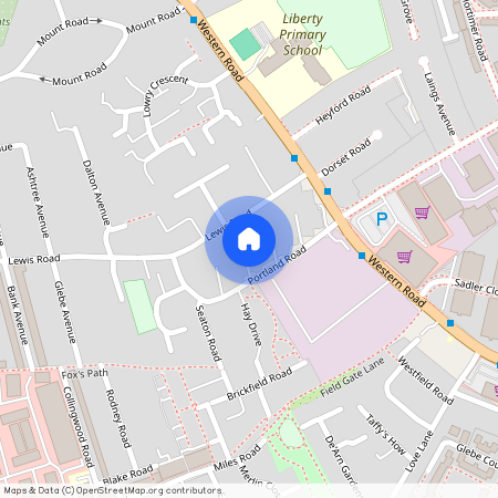 Portland Road, Mitcham, London