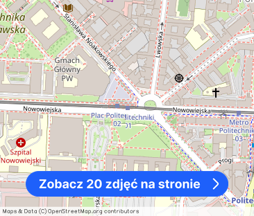 Śródmieście ul. Nowowiejska, 2 pok. 59 m , metro - Zdjęcie 1