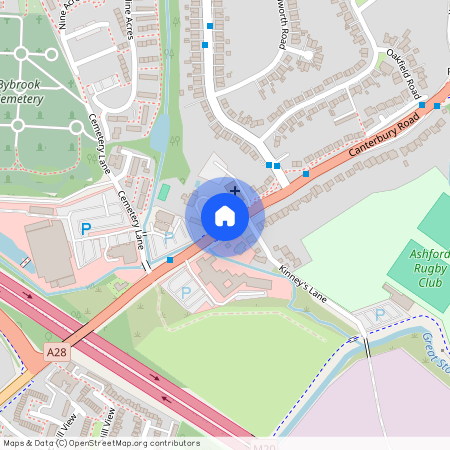 Canterbury Road, Kennington TN24 9QA