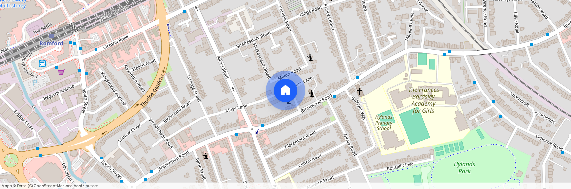 Boundary Road, Romford, Essex, RM1